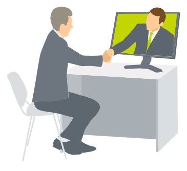 jive video calling graphic