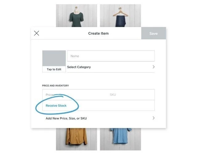 Square POS inventory management