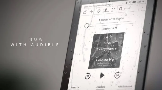 Kindle Paperwhite with Audible
