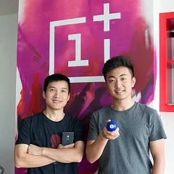 OnePlus founders Pete Lau and Carl Pei