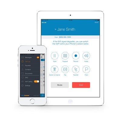 Voip softphone
