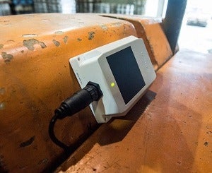 A Samsara asset tracking unit