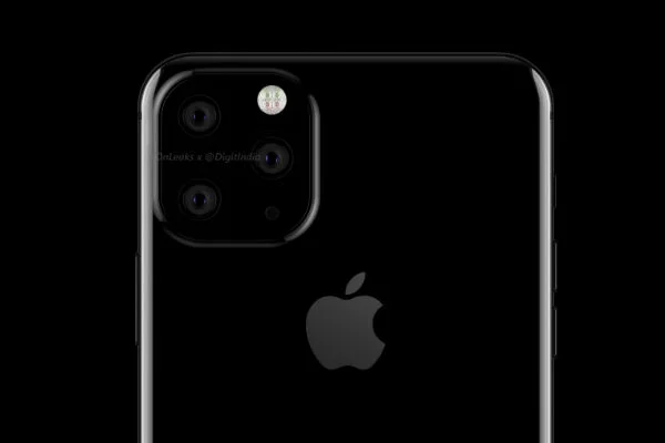 iPhone XI triple camera renders