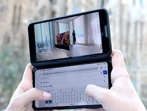 LG V50 ThinQ with dual screen