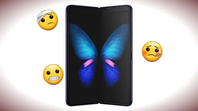 Samsung Galaxy Fold Screen Breaking