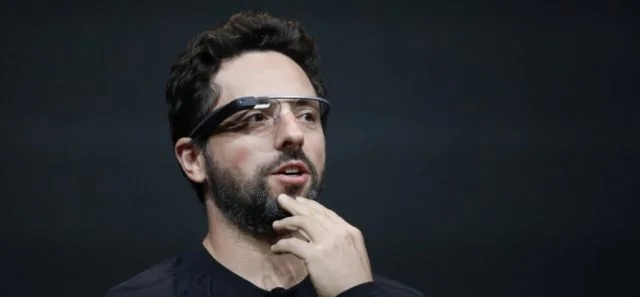 Google Glass Sergey Brin
