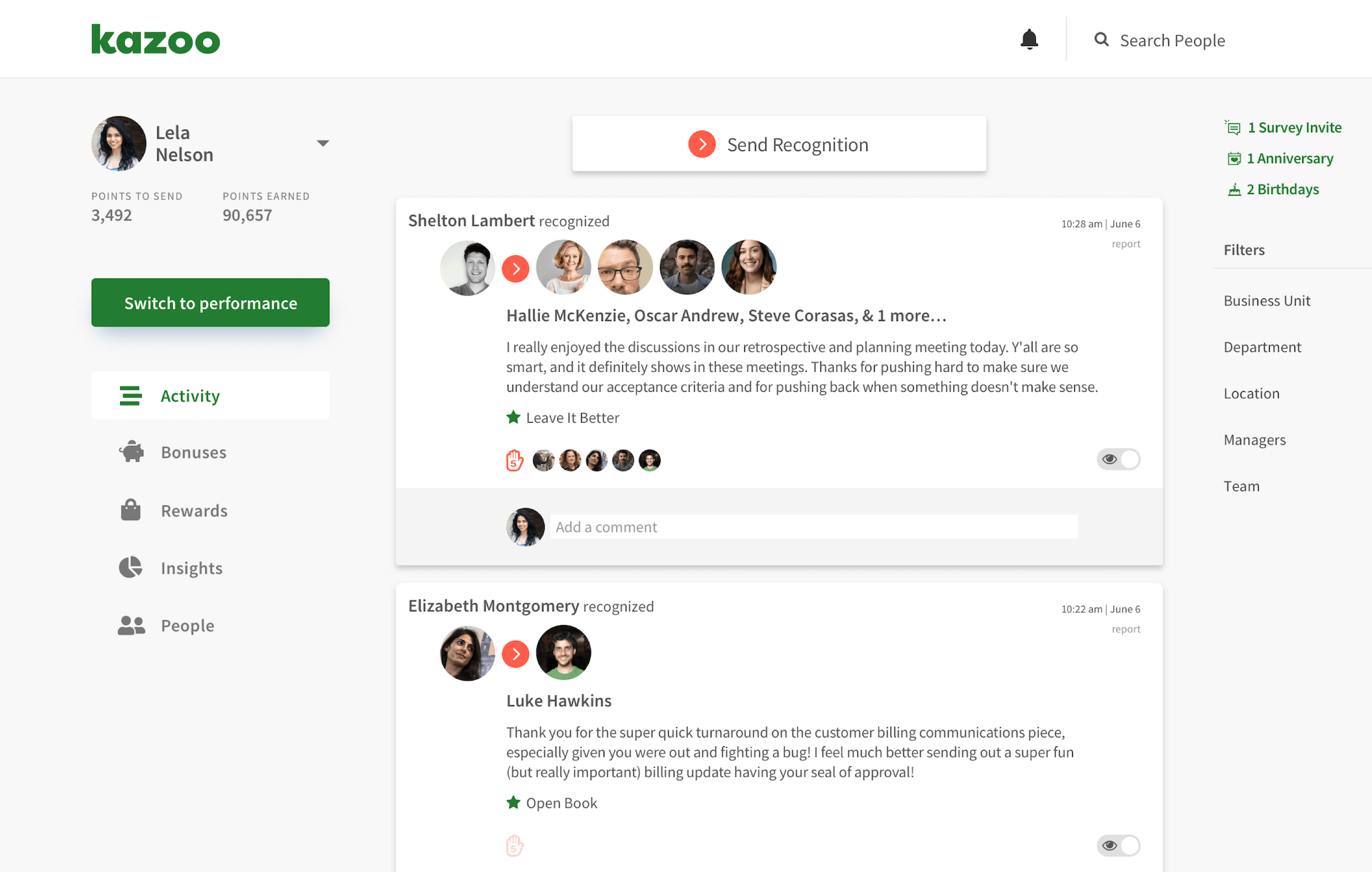 Kazoo Performance Management Software Review Performance Management
