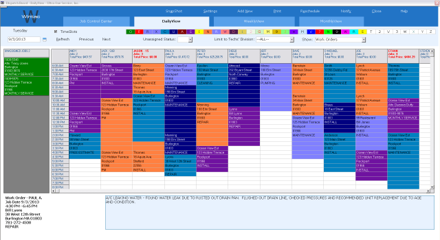 Wintac Scheduling