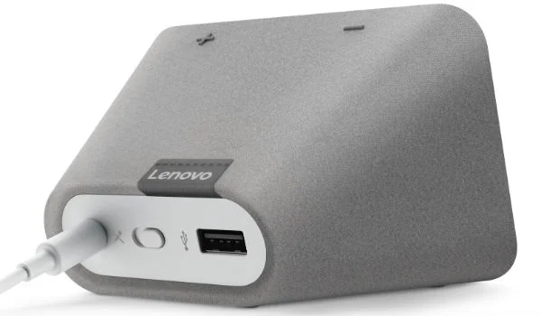 lenovo smart clock rear
