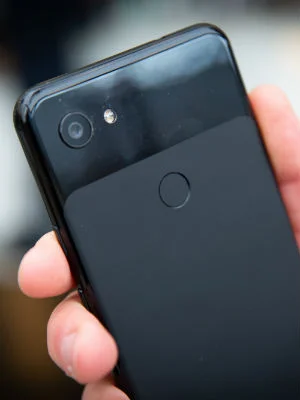 Google Pixel 3a XL in hand small