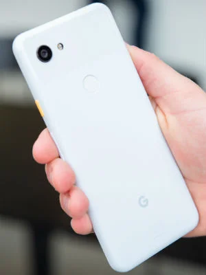 google pixel 3a in hand