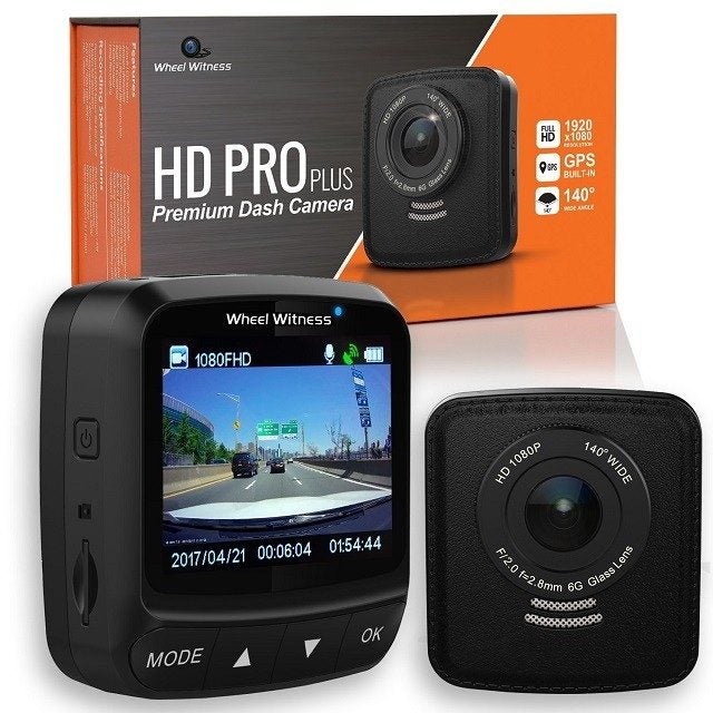 WheelWitness HD Pro Plus dash cam for truckers