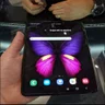 Samsung Galaxy Fold in tablet mode