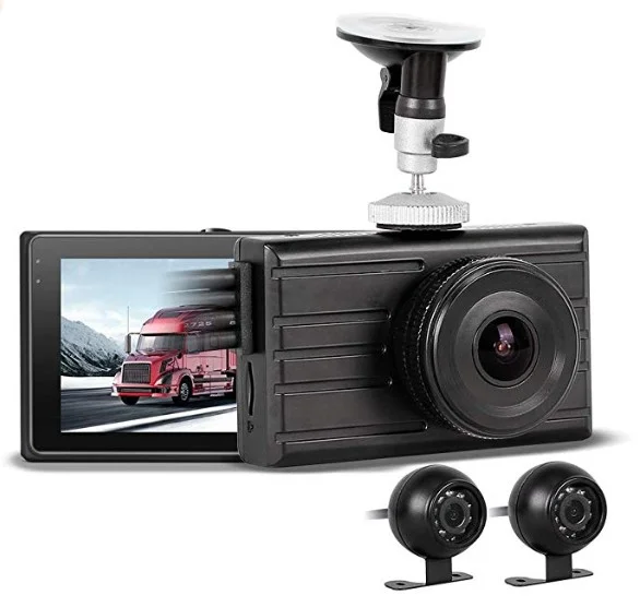 Vsysto front and rear dash cam
