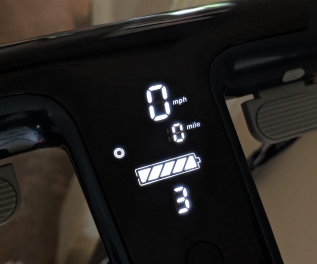 Unagi Scooter Dashboard