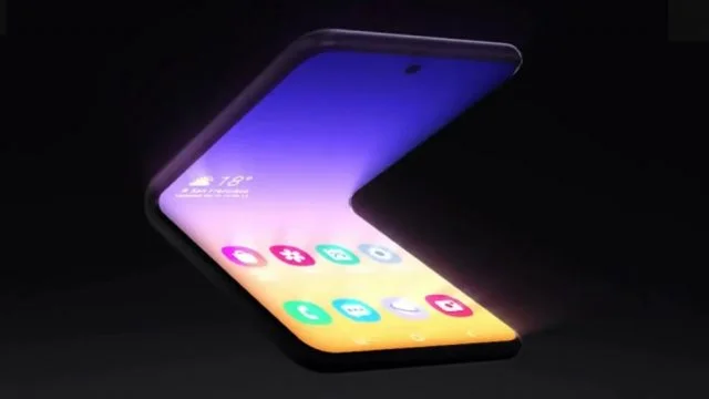 Samsung clamshell folding phone