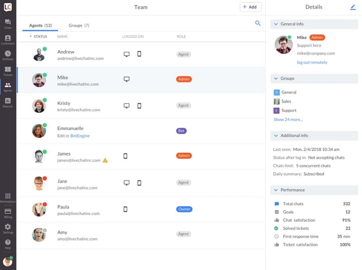 Volusion: customer support