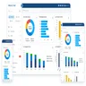 The myGeotab dashboard on desktop and mobile