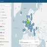 NordVPN Protected Map