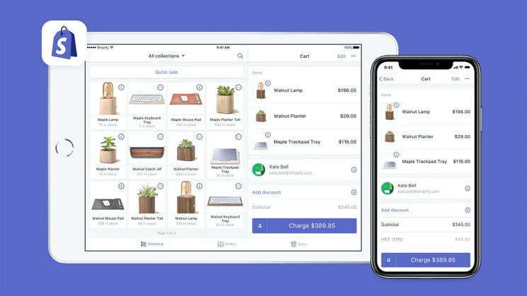 Shopify retail POS devices