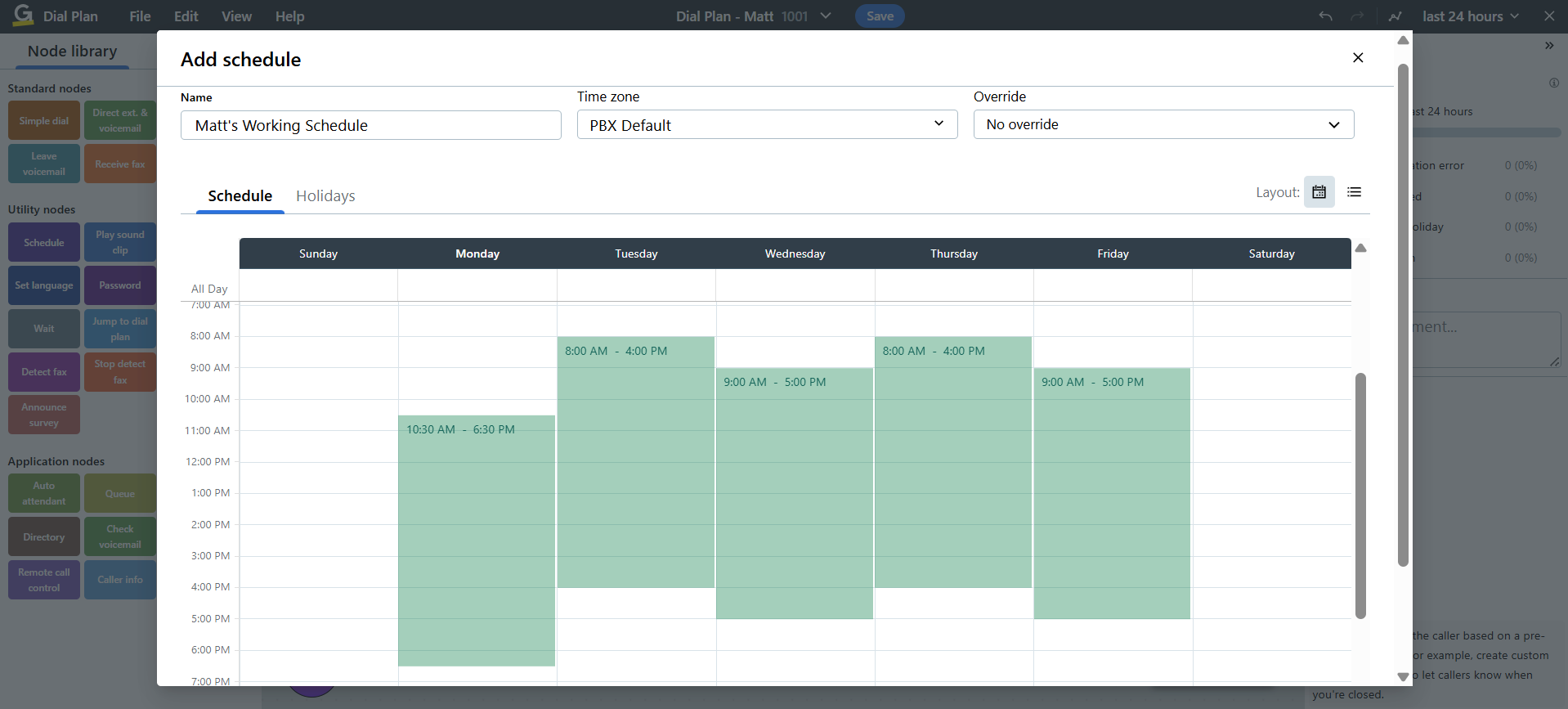 Screenshot of GoTo Connect. Source: Tech.co testing