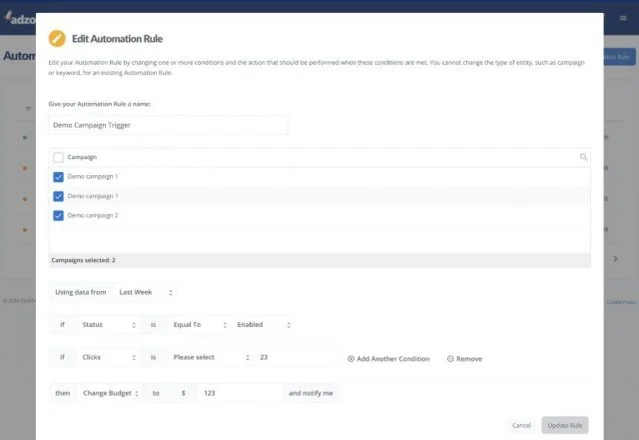 Adzooma automation