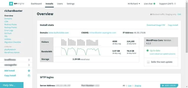 WPEngine Overview