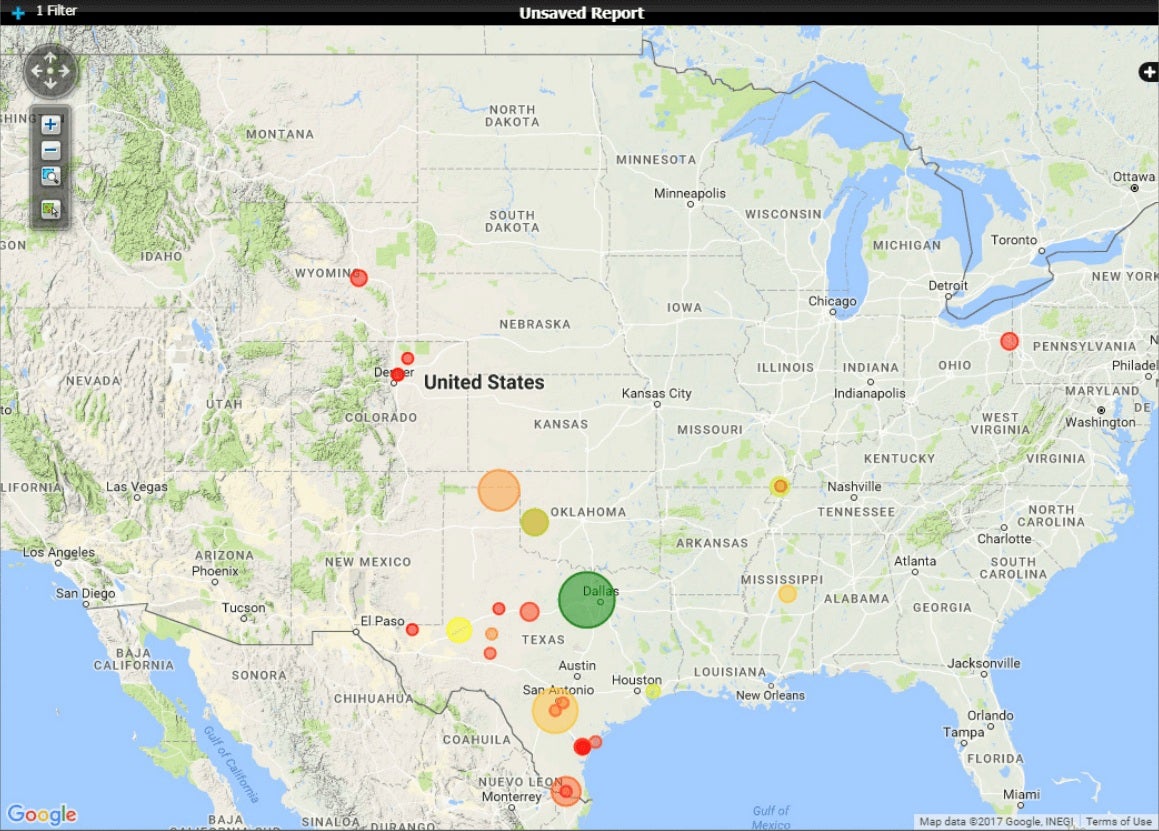 Teletrac Navman map