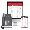 ooma office on desk phone mobile and desktop