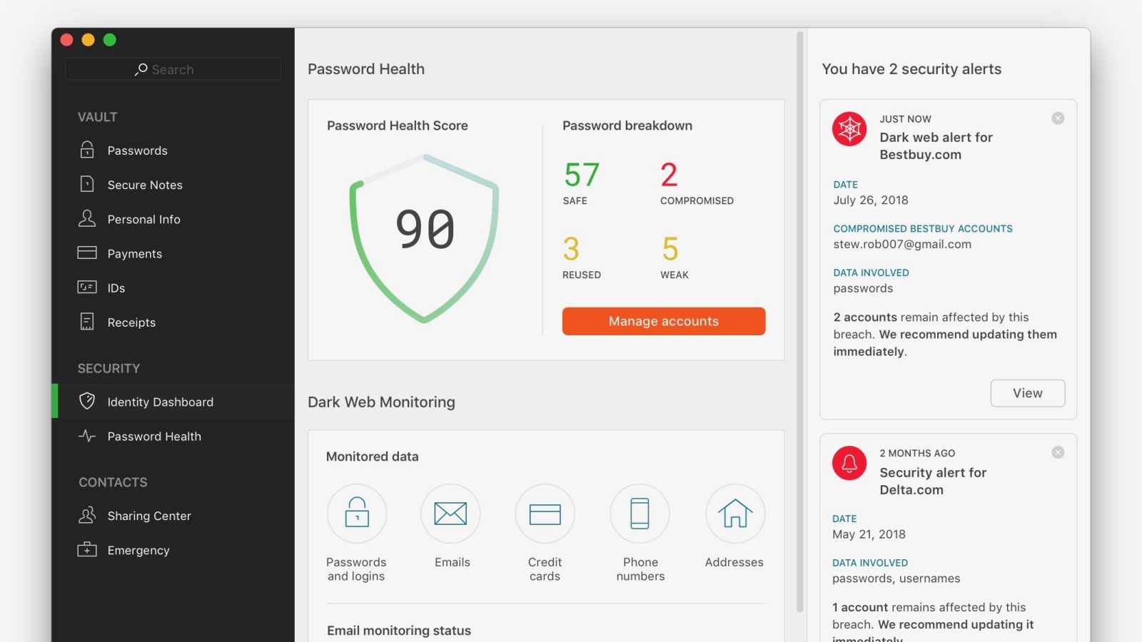 Dashlane Password Manager