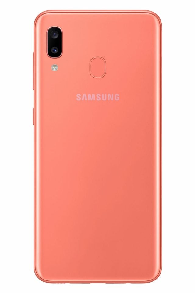 samsung galaxy a20 rear
