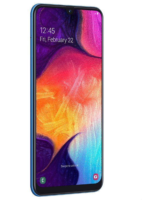 samsung galaxy a50 side