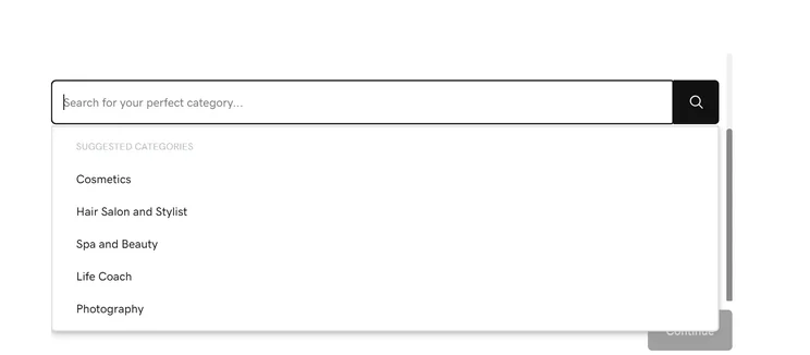 Screenshot of GoDaddy AI setup. Source: Tech.co testing