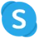 skype web conferencing logo