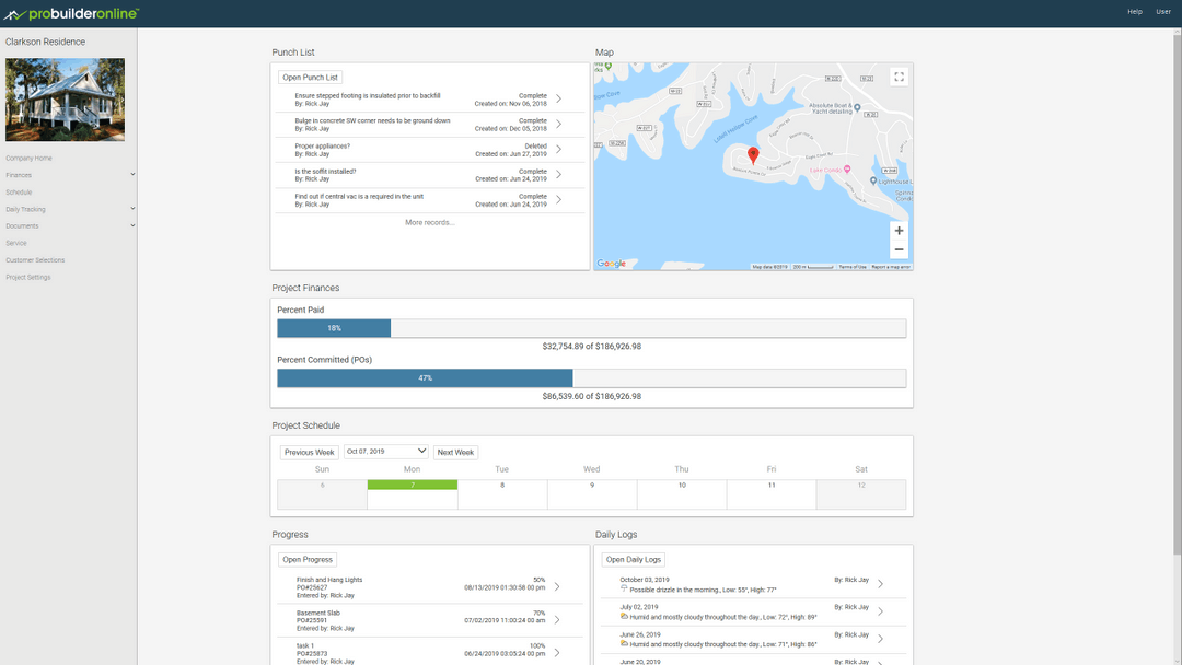 ProBuilder Online Punch List