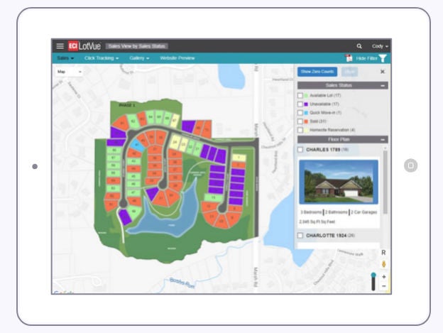 Eci Mark Systems Map