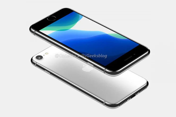 iphone se 2 render design