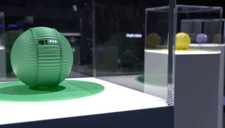samsung green ballie display case