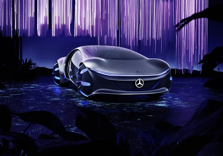 mercedes avtr concept front