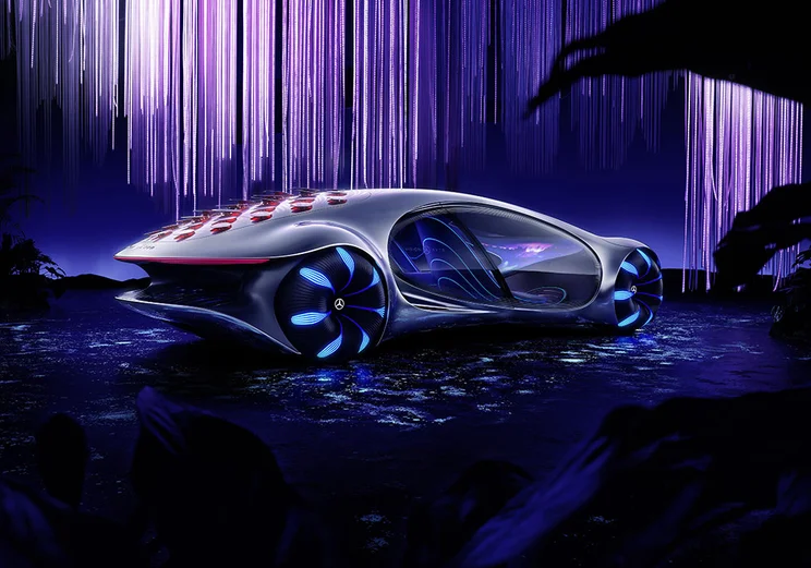 mercedes avtr concept rear