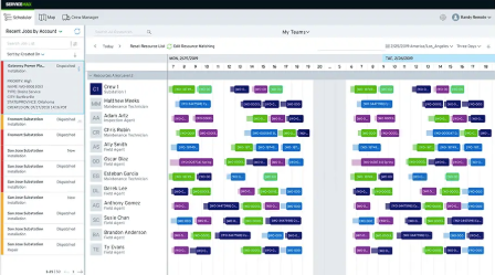 ServiceMax Scheduling