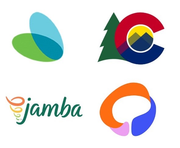 Multi-layered color logo