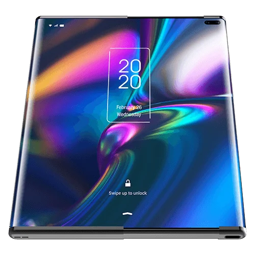 tcl rollable phone front