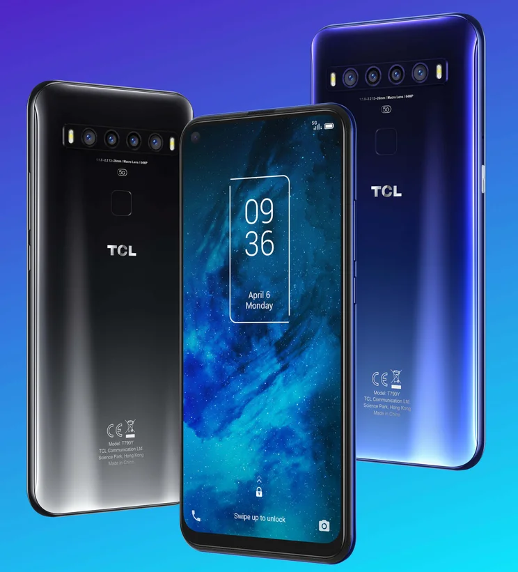 TCL 10 5G Sides