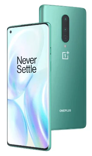 OnePlus 8 Front Back