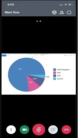 GoToMeeting on iOS