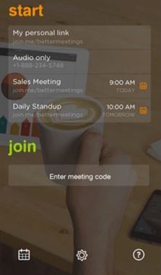 Join.me Mobile App Meetings