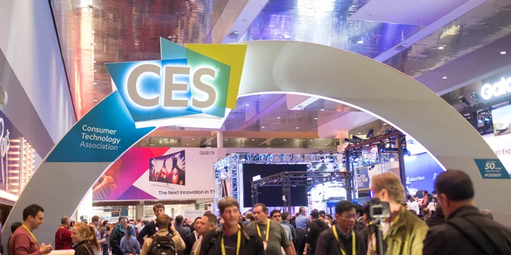 CES Trade Show Floor