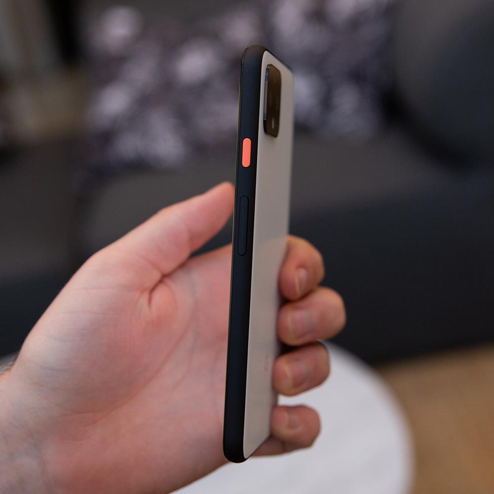 google pixel 4 side