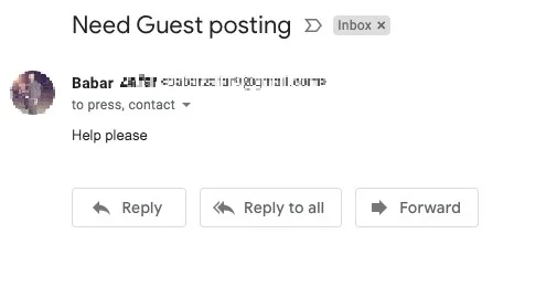 help please guest post